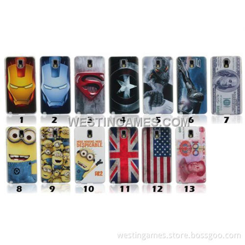 Relief Pattern Thin Protecting Cover Case for Samsung Galaxy Note III 3 - 13 Themes